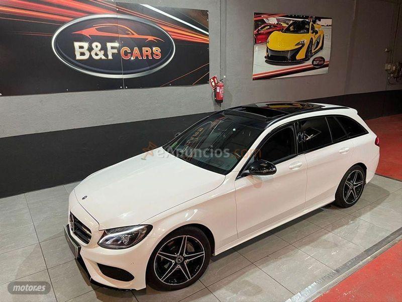 Mercedes Clase C C 220 d AMG Line Estate de 2016 con 122.448 Km por 24.990 EUR. en Madrid