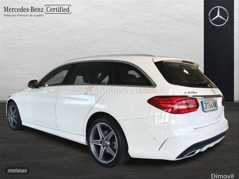 Mercedes Clase C C 200 d Estate de 2018 con 3.154 Km por 32.900 EUR. en Murcia