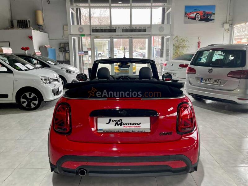 MINI Cabrio COOPER.-1.5I 136CV.- Automático .- Solo 5014KM .-  Garantia oficial Mini 3 años .- COMO NUEVO .-