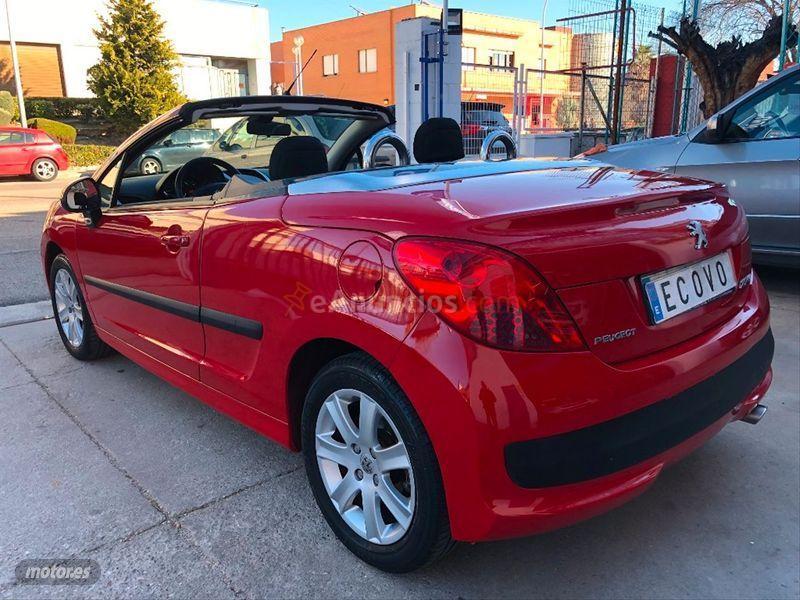 Peugeot 207 CC 1.6 VTi 16v 120 de 2009 con 95.759 Km por 6.990 EUR. en Madrid