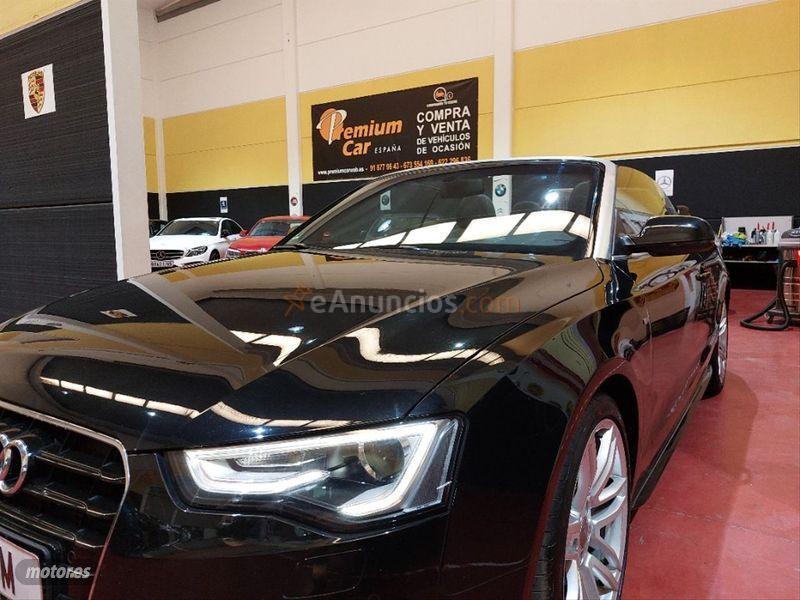 Audi A5 Cabrio 2.0 TDI clean 190CV quattr S line de 2016 con 98.000 Km por 25.990 EUR. en Madrid