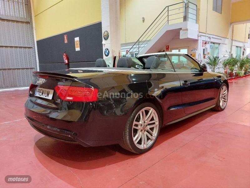 Audi A5 Cabrio 2.0 TDI clean 190CV quattr S line de 2016 con 98.000 Km por 25.990 EUR. en Madrid