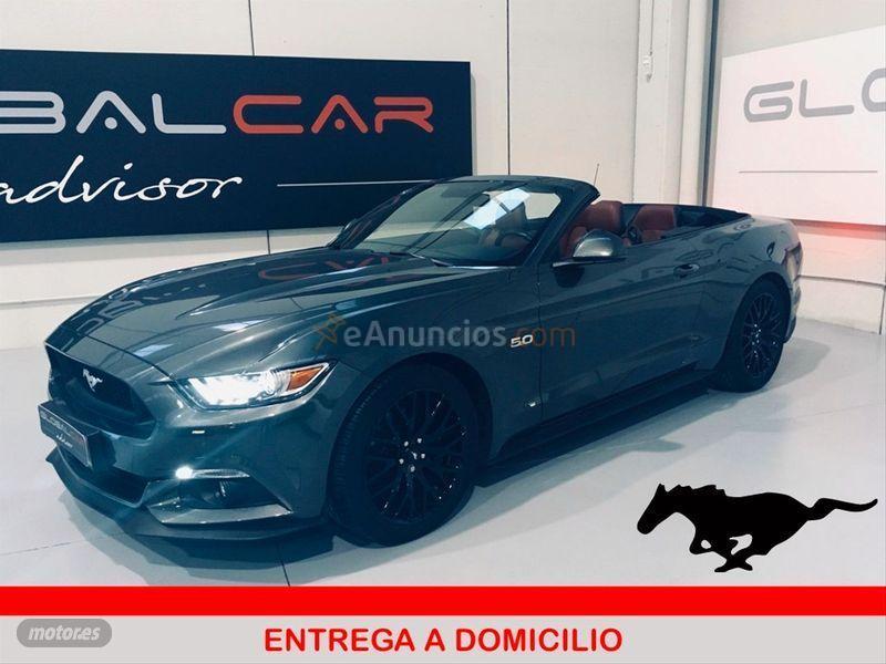 Ford Mustang 5.0 TiVCT V8 307kW Mustang GT A.Conv. de 2017 con 32.000 Km por 44.900 EUR. en Madrid