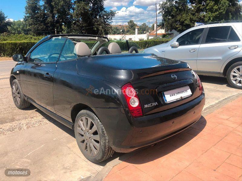 Nissan Micra CC 1.4G 88 CV ACTIVE LUXURY de 2007 con 155.000 Km por 3.500 EUR. en Malaga