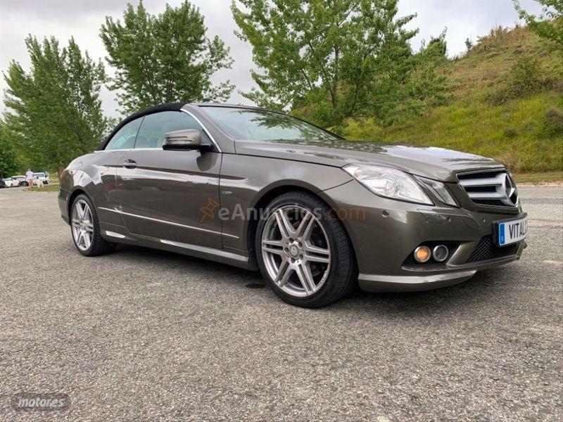 Mercedes Clase E Cabrio E 350 CDI BE Avantgarde de 2010 con 190.000 Km por 25.900 EUR. en Navarra