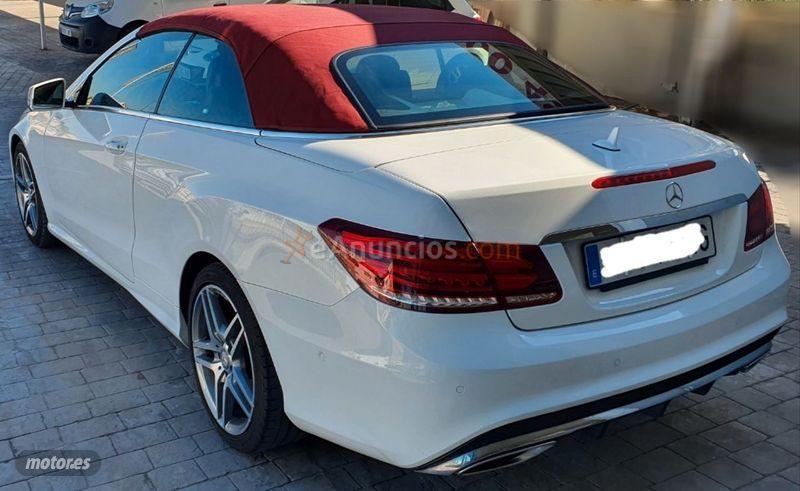 Mercedes Clase E Cabrio E 220 d de 2016 con 86.000 Km por 31.900 EUR. en Alicante