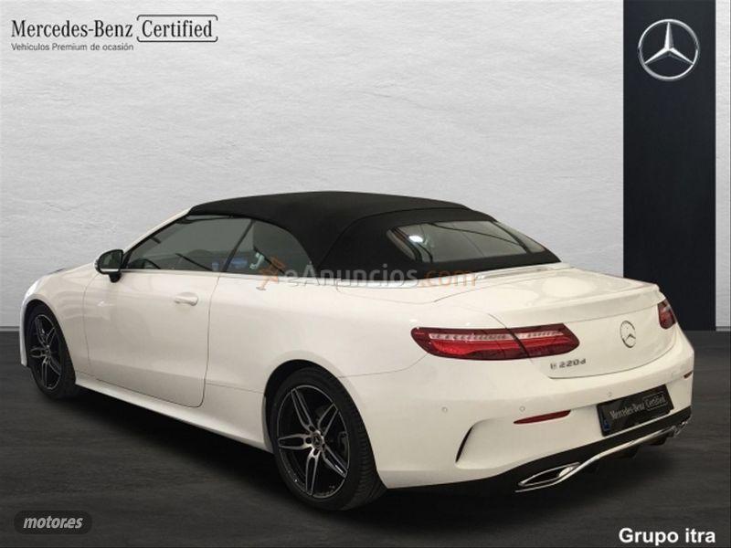 Mercedes Clase E Cabrio E 220 d de 2018 con 13.850 Km por 55.254 EUR. en Madrid