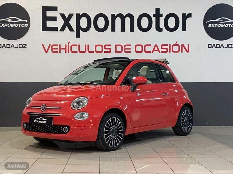 Fiat 500C Lounge 1.2 8v 51KW 69 CV de 2018 con 54.500 Km por 12.900 EUR. en Badajoz