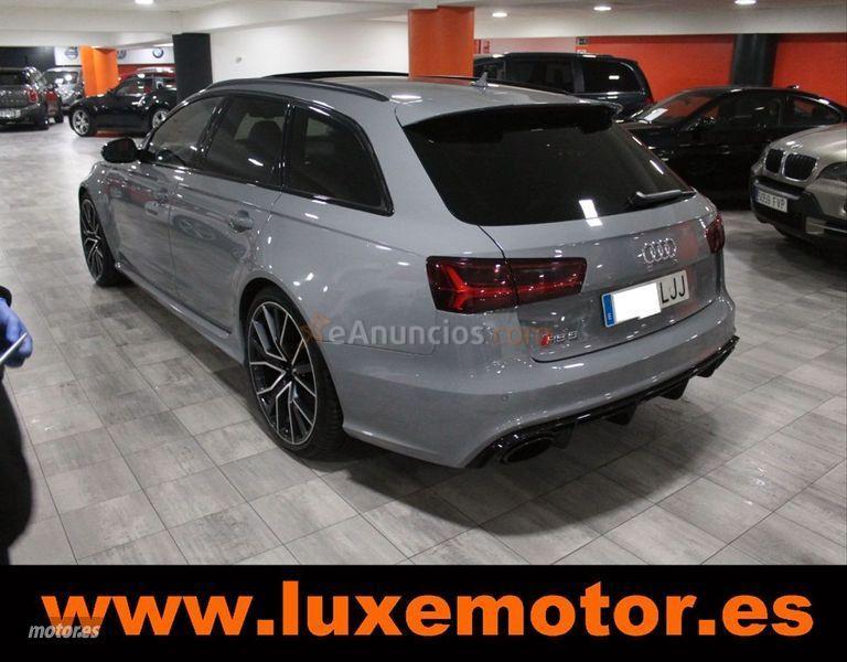 Audi A6 RS 6 perform. 4.0 TFSI quattro tiptr Av. de 2016 con 103.353 Km por 68.990 EUR. en Madrid