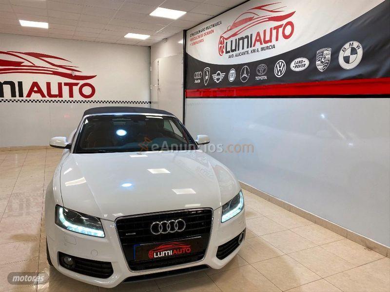 Audi A5 Cabrio 3.0 TDI 240cv DPF quattro Stronic de 2010 con 130.000 Km por 18.500 EUR. en Murcia