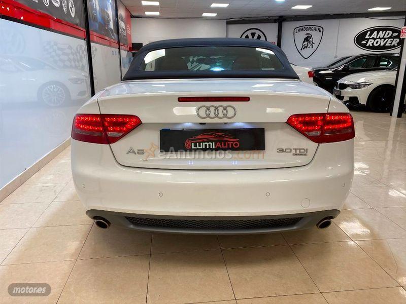 Audi A5 Cabrio 3.0 TDI 240cv DPF quattro Stronic de 2010 con 130.000 Km por 18.500 EUR. en Murcia