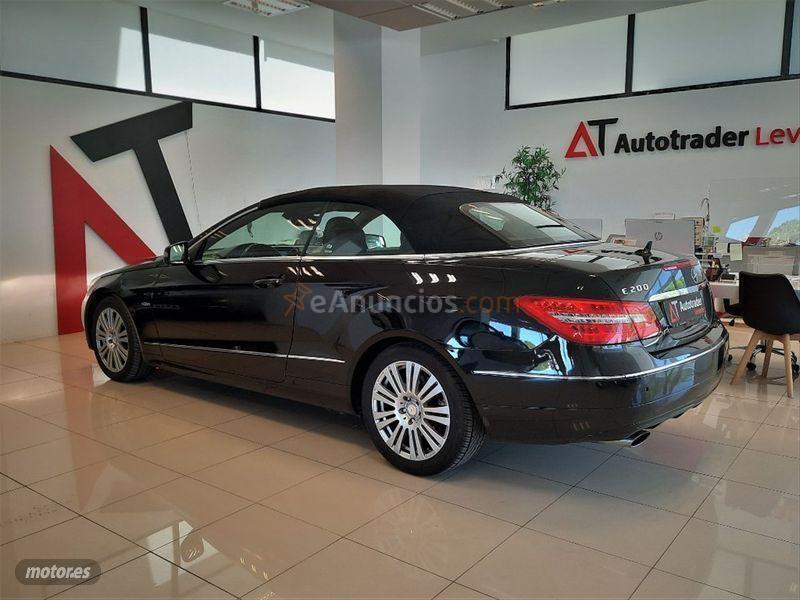 Mercedes Clase E Cabrio E 200 CGI BE Avantgarde de 2010 con 122.500 Km por 19.999 EUR. en Alicante