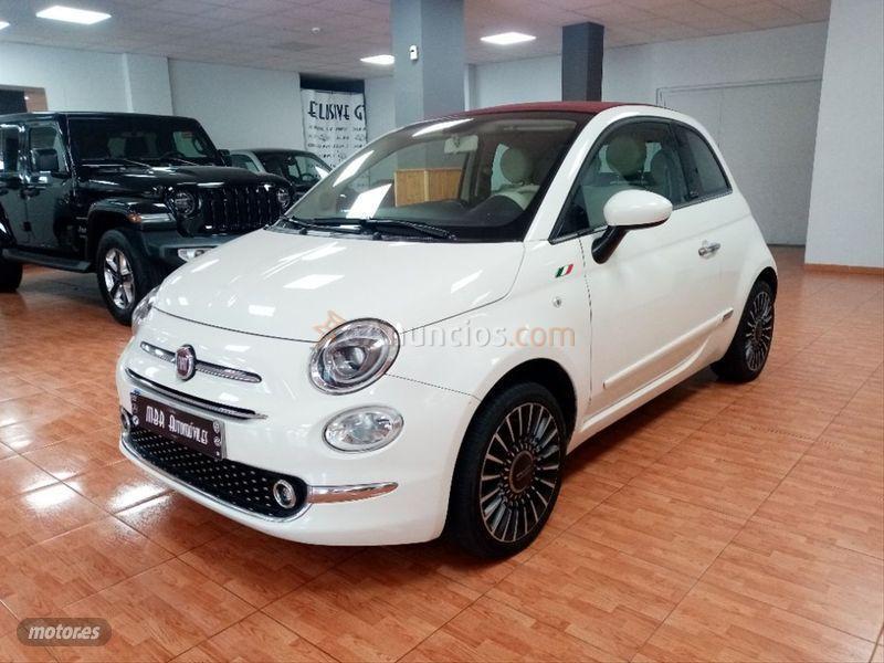 Fiat 500C 1.2 8v 51kW 69CV Lounge de 2017 con 91.300 Km por 9.900 EUR. en Valencia