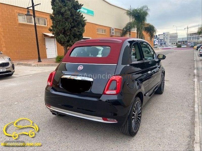 Fiat 500C 1.2 8v 51kW 69CV Lounge de 2017 con 64.267 Km por 12.500 EUR. en Malaga