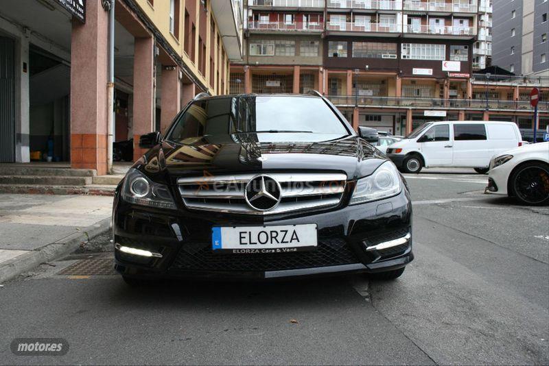 Mercedes Clase C C 220 BlueTEC AMG Line Estate de 2014 con 125.642 Km por 19.900 EUR. en Guipuzcoa