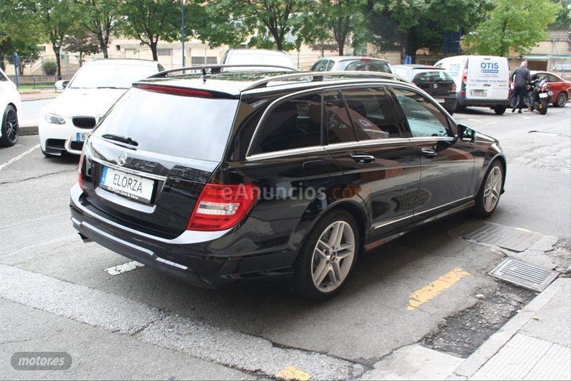 Mercedes Clase C C 220 BlueTEC AMG Line Estate de 2014 con 125.642 Km por 19.900 EUR. en Guipuzcoa