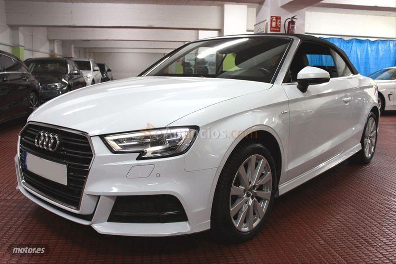 Audi A3 S line edition 1.6 TDI Cabrio de 2016 con 120.000 Km por 20.499 EUR. en Madrid