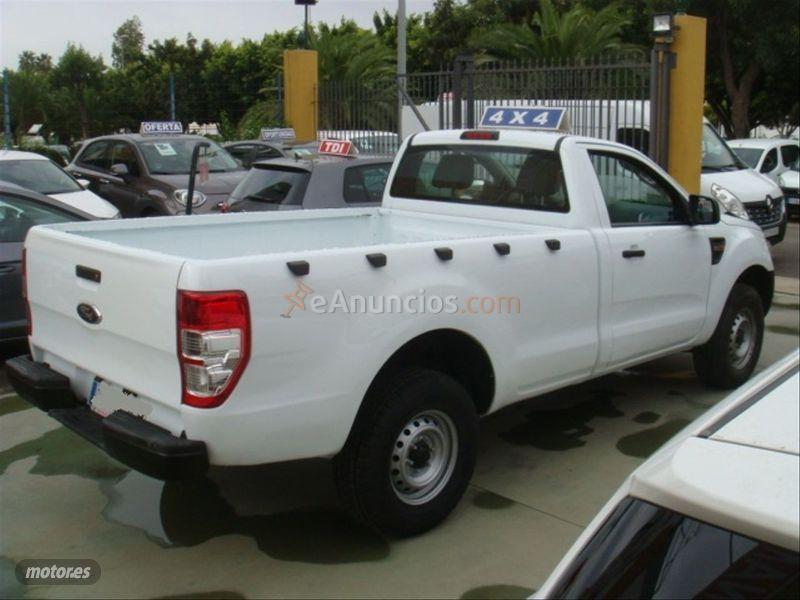 Ford Ranger 2.2 TDCi 150cv 4x4 Cabina Sencilla XL de 2015 con 125.020 Km por 17.500 EUR. en Malaga