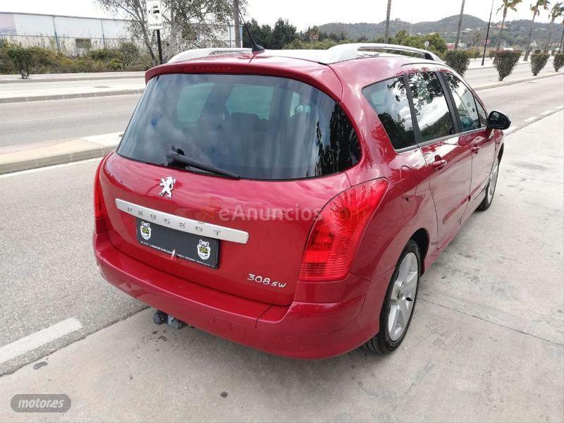 Peugeot 308 SW Sport 1.6 VTi de 2009 con 130.000 Km por 4.800 EUR. en Malaga