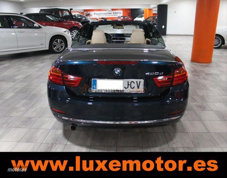 BMW Serie 4 420d Automatica de 2015 con 132.526 Km por 24.990 EUR. en Madrid